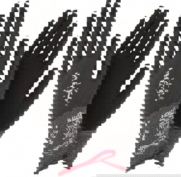 Series 11-840 General Purpose Work Gloves: Small, Nitrile-Coated Nitrile Foam